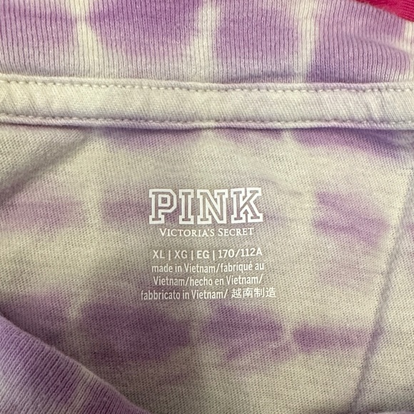 PINK Victoria's Secret Lavender Tie-Dye Lounge set - Picture 2 of 4